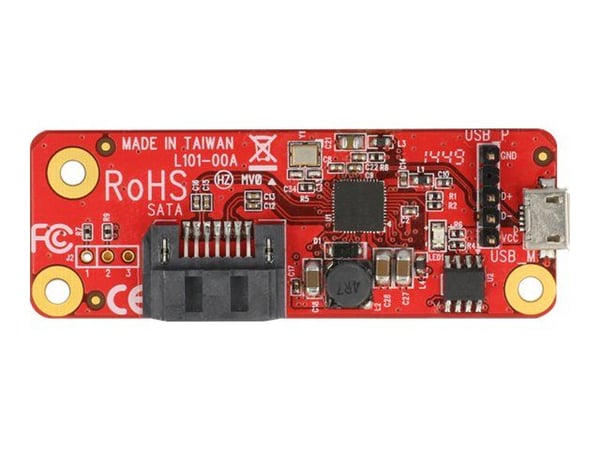 Delock - Tallennusohjain - SATA 6Gb/s - USB 2.0 - värillinen vadelma