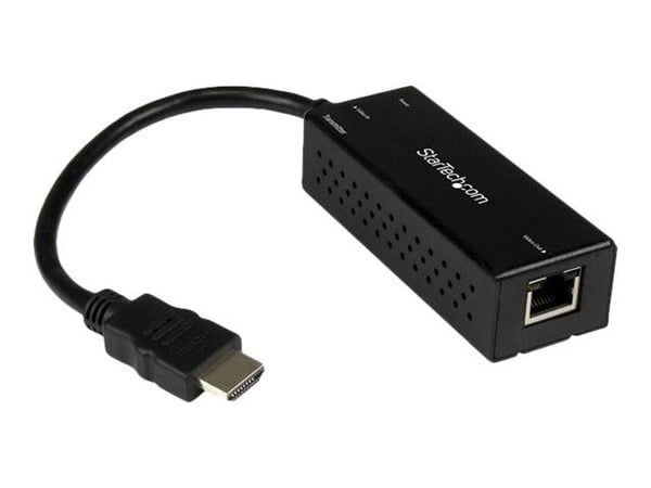 Startech HDBaseT Extender Kit with Compact Transmitter - HDMI over CAT5 - HDMI over HDBaseT - Up to 4K (ST121HDBTDK) - Video/lyd-forlenger - sender...