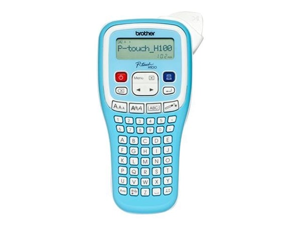 Brother P-Touch PT-H100LB - Etikettmaker - S/H - termotransfer - Rull (1,2 cm) - 180 dpi - inntil 20 mm/sek - kutter - 2-linjers utskrift