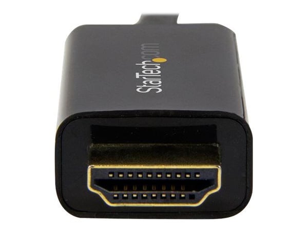 Startech 5m (16 ft) DisplayPort to HDMI Adapter Cable - 4K DisplayPort to HDMI Converter Cable - Computer Monitor Cable (DP2HDMM5MB) - Adapterkabel...