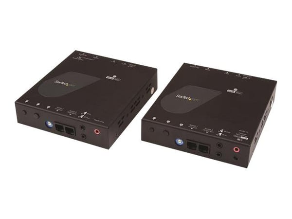 StarTech.com HDMI över IP-förlängarpaket - 4K - Video/ljud/infraröd/seriell förlängare - 1GbE - upp till 100 m - för P/N: ST12MHDLAN4R, VIDWALLMNT