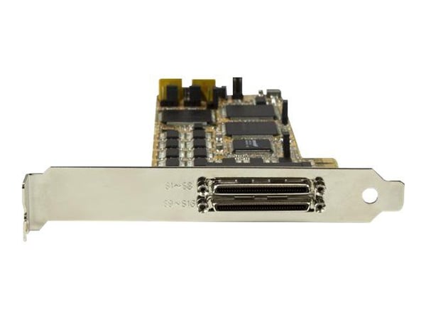 StarTech.com PEX16S550LP, PCIe, Sarja, Matala profiili, PCIe 1.1, RS-232, Keltainen