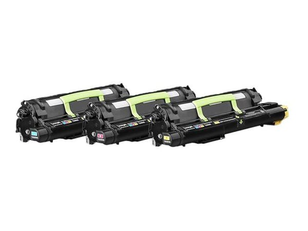Lexmark - 3-pack - gul, cyan, magenta - original - fremkallersett LCCP, LRP - for Lexmark CS820, CS827, CX820, CX825, CX827, CX860, XC6152, XC6153,...