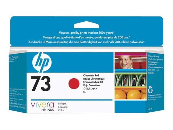 HP 73 - 130 ml - kromatisk rød - original - DesignJet - blekkpatron - for DesignJet Z3200, Z3200ps