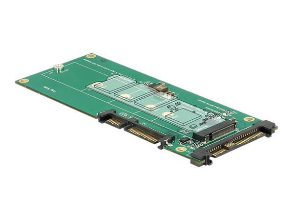 Delock - Grensesnittsadapter - M.2 - M.2 Card - SATA 6Gb/s, U.2