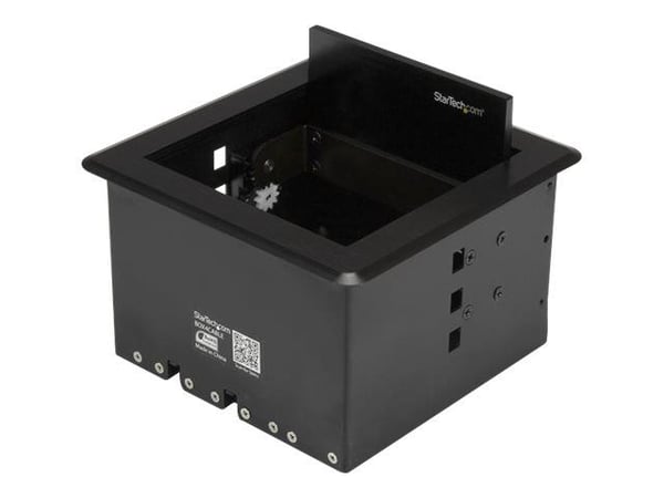 Startech Conference Table Cable Management Box - Table Top - Conference Room AV - Conference Table Connectivity Box (BOX4CABLE) - Kabelstyringsboks...