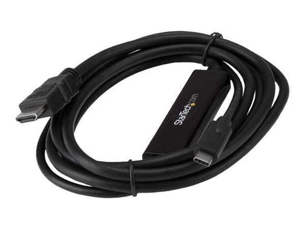 StarTech.com USB C - HDMI-sovitinkaapeli - USB Type-C HDMI - 2m 6 ft. - 4K - Ekstern videosovitin - USB-C - HDMI - P/N: TB33A1C:lle