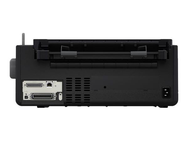 Epson LQ-590IIN, 550 cps, 10 cpi, 6 kopiot, Code 128 (A/B/C), Code 39, EAN13, EAN8, Interleaved 2/5, POSTNET, UPC-A, UPC-E, PC437, PC708, PC720, PC...