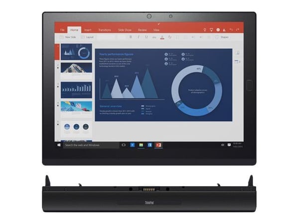 Lenovo ThinkPad Productivity Module - Portreplikator - HDMI - for ThinkPad X1 Tablet (1st Gen) 20GG, 20GH; X1 Tablet (2nd Gen) 20JB, 20JC