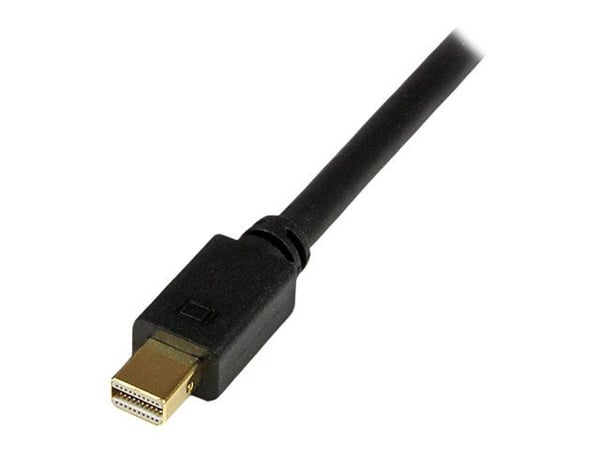 StarTech 10ft Mini DisplayPort to DVI Adapter Cable - Mini DP to DVI Video Converter - MDP to DVI Cable for Mac / PC 1920x1200 - Black (MDP2DVIMM10...
