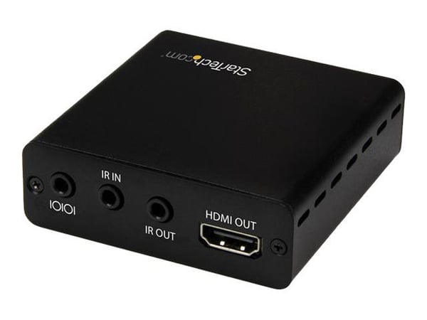Startech 3 Way HDMI Splitter - HDBaseT Extender Kit w/ 3 Receivers - 1x3 HDMI over CAT5e / CAT6 Splitter - 3 Port HDBaseT HDMI Extender - Up to 4K ...