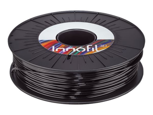 Innofil3D - Svart, RAL 9005 - 750 g  - EPR InnoPet-glödtråd (3D)