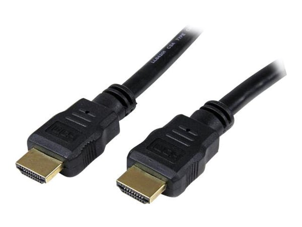 StarTech.com HDMM50CM, 0,5 m, HDMI-tyyppi A (vakio), HDMI-tyyppi A (vakio), 3D, Äänen paluukanava (ARC), Musta