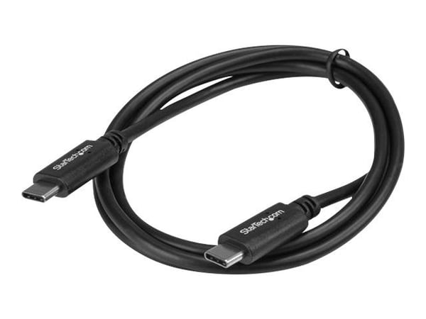 StarTech 1m / 3.3ft USB C to USB C Cable - USB 2.0 Type C Cable - M/M - USB-IF Certified - USB C Charging Cable - USB 2.0 (USB2CC1M) - USB-kabel - ...