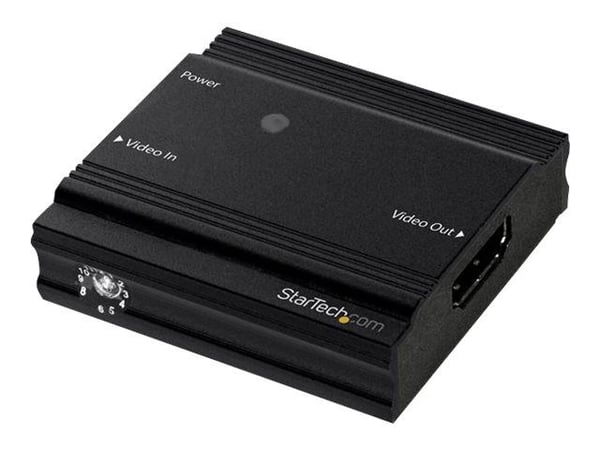 StarTech.com HDBOOST4K, 3840 x 2160 pikseliä, AV-toistin, 35 m, Musta, HDCP