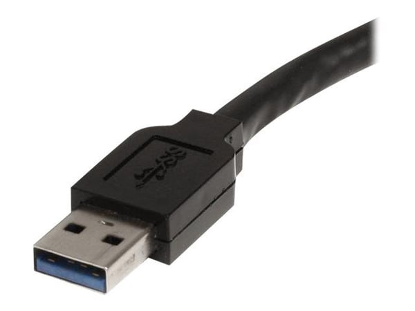 StarTech 3m USB 3.0 Active Extension Cable - M/F - 3m USB 3.0 Extension Cable - USB 3.0 repeater Cable (USB3AAEXT3M) - USB-forlengelseskabel - USB-...