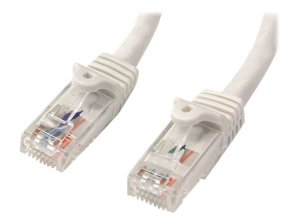 StarTech.com N6PATC2MWH, 2 m, Cat6, U/UTP (UTP), RJ-45, RJ-45, Valkoinen