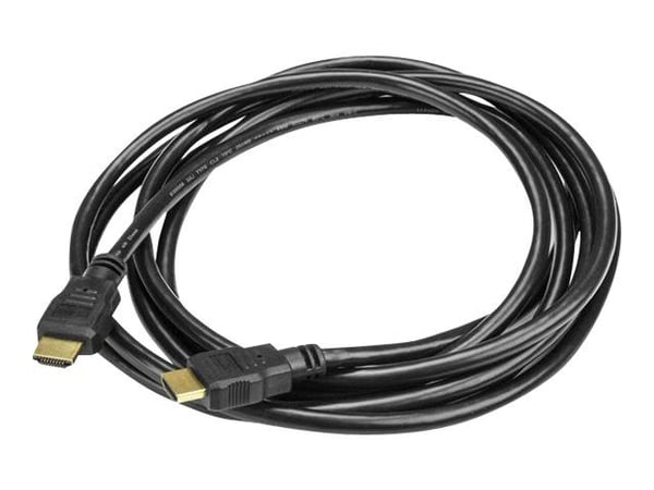 Startech 3m High Speed HDMI Cable - Ultra HD 4k x 2k HDMI Cable - HDMI to HDMI M/M - 3 meter HDMI 1.4 Cable - Audio/Video Gold-Plated (HDMM3M) - HD...