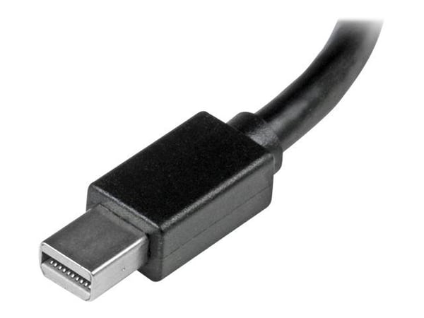 Startech Travel A/V adapter - 3-in-1 Mini DisplayPort to DisplayPort DVI or HDMI converter (MDP2DPDVHD) - Video adapter - Mini DisplayPort hann til...