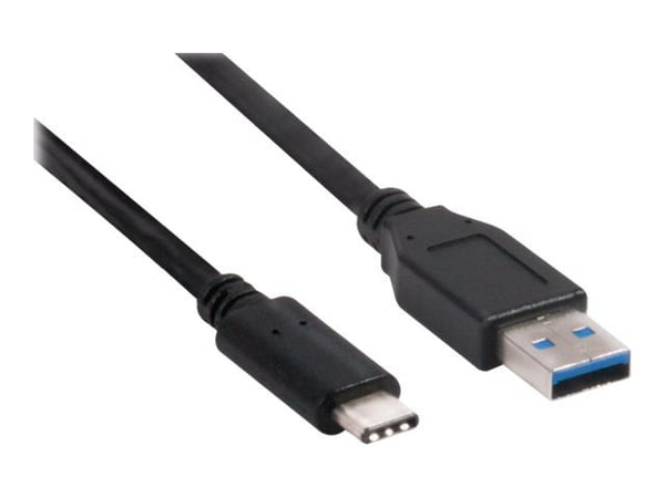 Club 3D - USB-kabel - USB-C (hann) til USB (hann) - USB 3.1 Gen 2 - 3 A - 1 m - reversibel C-kontakt