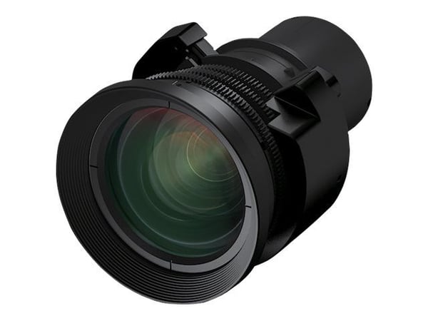 Epson ELP LW05 - Bredkast zoomobjektiv - 17.6 mm - 24.3 mm - f/2.0-2.23 - for Epson EB-PU1006, PU1007, PU1008, PU2010, PU2120, PU2220, Pro G7500, P...
