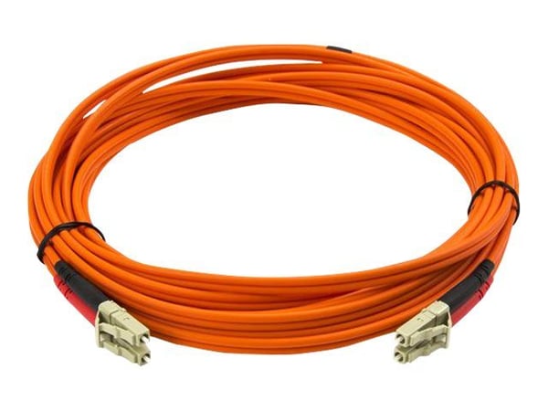 StarTech.com 5m valokaapeli - Multimode Duplex 50/125 - LSZH - LC/LC - OM2 - LC-LC-kuitukaapeli - Verkkokaapeli - LC-multimode (uros) LC-multimode ...