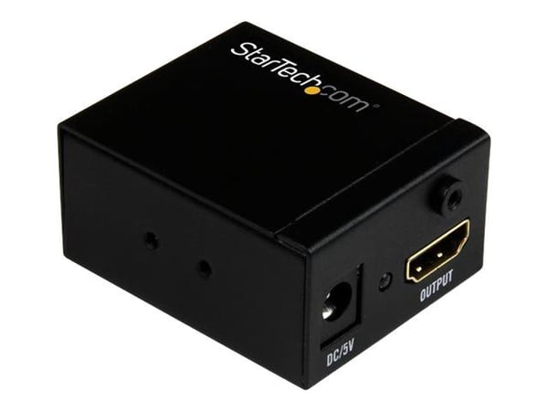 StarTech.com HDBOOST, 1920 x 1080 pikseliä, AV-toistin, 35 m, Musta