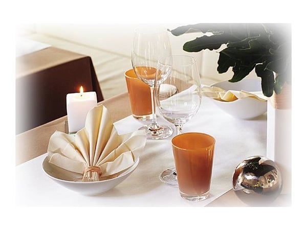 Duni - Servett - Storlek 40 x 40 cm - engångsvara - champagne (paket om 125)