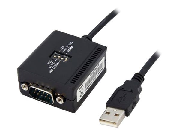 StarTech.com 6 ft Professional RS422/485 USB-sarjakytkentäkaapelin sovitin COM-sidonnalla (ICUSB422) - Sarjasovitin - USB - RS-422/485
