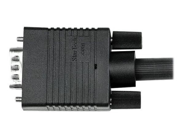 StarTech 1m Coax High Resolution Monitor VGA Cable HD15 M/M - VGA-kabel - HD-15 (VGA) (hann) til HD-15 (VGA) (hann) - 1 m - formstøpt, tommelskruer...