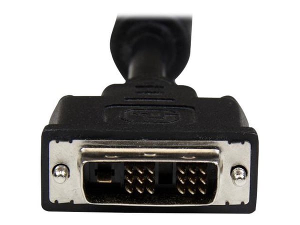 StarTech.com 2m DVID Single Link Cable M/M - DVI-kaapeli - enkeltlink - DVI-D (han) til DVI-D (han) - 2 m - formet, tommelskruer - sort