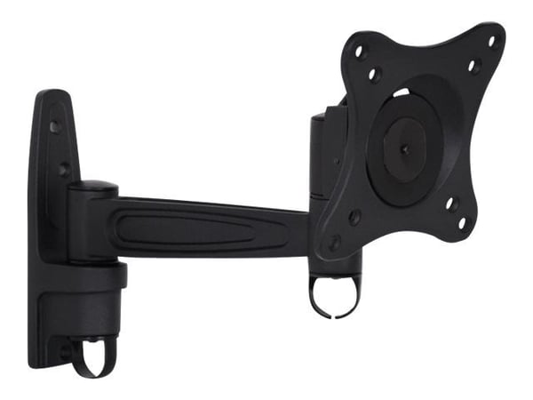 Multibrackets M VESA Flexarm 360 II - Monteringssats (vridbar arm, adapterplatta, väggfäste) - för platt panel - metall - svart - skärmstorlek: 15"...