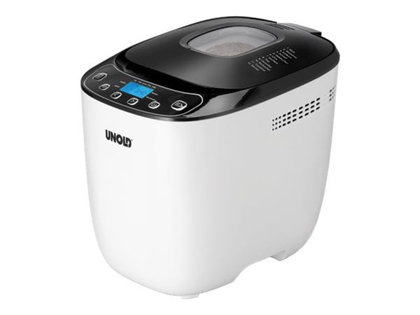 UNOLD BACKMEISTER DESIGN 68010 - Brødmaskin - 550 W - hvit/svart