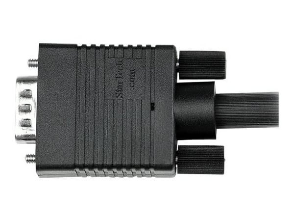 StarTech 25m Coax High Resolution Monitor VGA Cable HD15 M/M - VGA-kabel - HD-15 (VGA) (hann) til HD-15 (VGA) (hann) - 25 m - formstøpt - svart