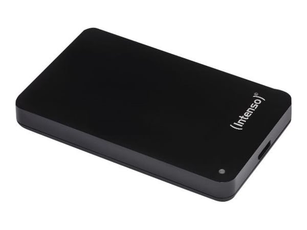 Intenso Memory Case - Hårddisk - 4 TB - extern (portabel) - 2.5" - USB 3.0 - 5400 rpm - buffert: 8 MB - svart
