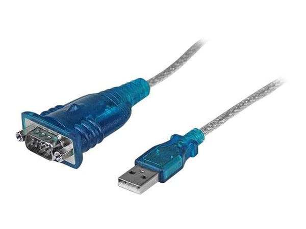 StarTech.com USB till seriell RS232 DB9-kabeladapter med 1 port – M/M - Seriell adapter - USB 2.0 - RS-232
