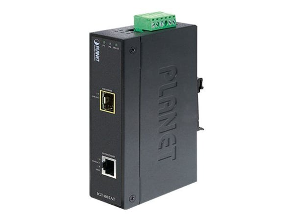 PLANET IGT-805AT - Fibermedieomformer - 1GbE - RJ-45 / SFP (mini-GBIC)