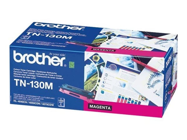 Brother TN130M - Magenta - original - tonerpatron - for Brother DCP-9042, DCP-9045, HL-4040, HL-4050, HL-4070, MFC-9440, MFC-9450