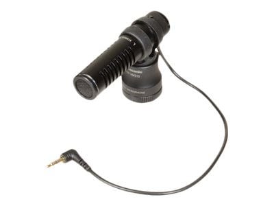 Panasonic VW-VMS10E-K - Mikrofon - for Panasonic HC-VX992, VZX2M, VZX990, X1200; Lumix DC-BS1H, S5D; Lumix G DC-GH5M2, GH6, GH6L