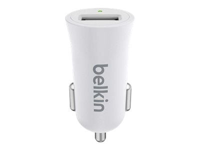 Belkin MIXIT Car Charger - Bilstrømadapter - 2.4 A (USB) - hvit