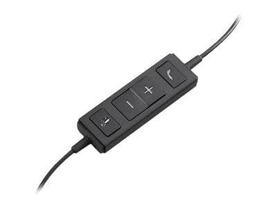 Logitech USB Headset H570e - Headset - på øret - kabling