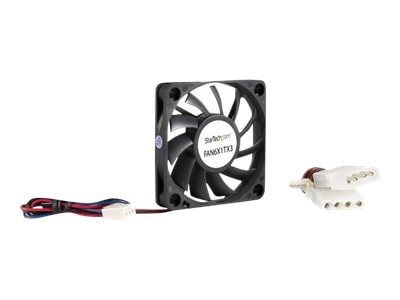 StarTech.com FAN6X1TX3, Tuuletin, 6 cm, 4000 RPM, musta