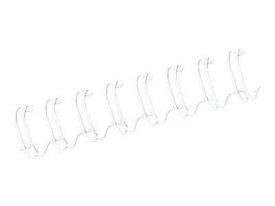 Fellowes - 12 mm - 297 mm - 34 ringer - A4 (210 x 297 mm) - 100 ark - hvit - 100 stk bindestreng - for Fellowes Galaxy E, Galaxy Wire, Quasar 130