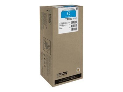 Epson T9732 - 192.4 ml - XL-størrelse - cyan - original - blekkpatron - for WorkForce Pro WF-C869R, WF-C869RD3TWFC, WF-C869RDTWF, WF-C869RDTWFC