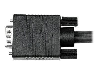 StarTech 2m Coax High Resolution Monitor VGA Video Cable HD15 M/M - VGA-kabel - HD-15 (VGA) (hann) til HD-15 (VGA) (hann) - 2 m - formstøpt - svart