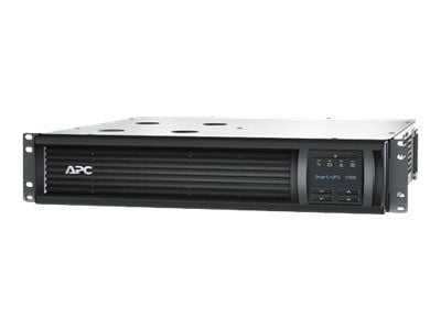 APC Smart-UPS 1500VA LCD RM - UPS (rackversio) - AC 230 V - 1000 Watt - 1500 VA - Ethernet, RS-232, USB - output-stikforbindelser: 4 - 2U - sort - ...