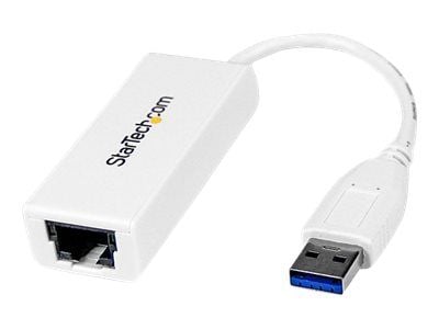 Startech USB 3.0 to Gigabit Ethernet Network Adapter - 10/100/1000 NIC - USB to RJ45 LAN Adapter for PC Laptop or MacBook (USB31000SW) - Nettverksa...