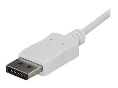 StarTech.com 6ft/1.8m USB C - DisplayPort 1.2 -kaapeli 4K 60Hz, USB-C - DisplayPort-sovitinkaapeli HBR2, USB Type-C DP Alt Mode to DP Monitor Video...