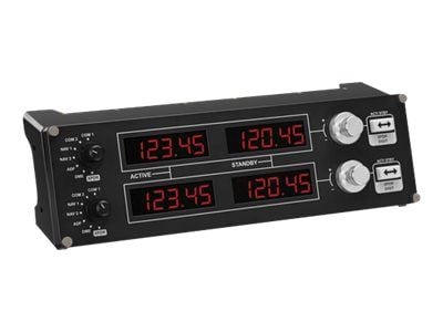 Logitech Flight Radio Panel - Instrumentpanel for flyvningssimulator - kablet - for PC