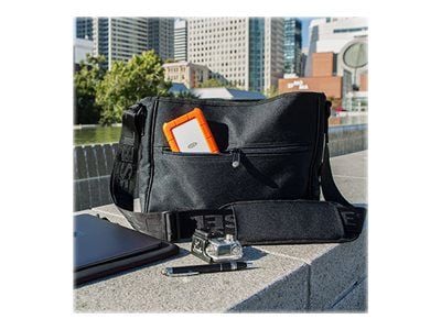 LaCie Rugged USB-C - Harddisk - 4 TB - ekstern (bærbar) - USB 3.1 Gen 1 (USB-C kontakt) - oransje